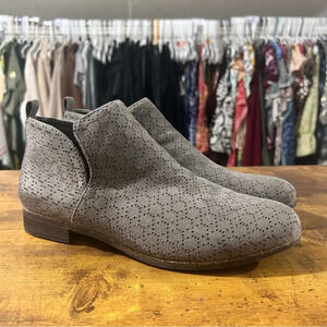 Dr. Scholl's Rate Women's Ankle Boots Dark Shadow Grey 8M